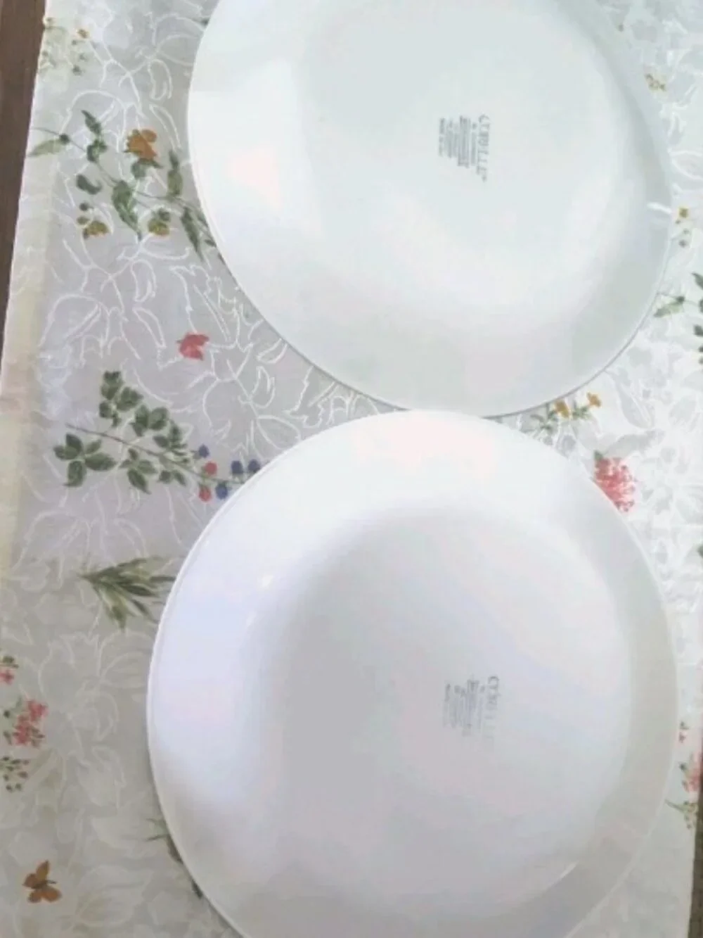 Lot of 4 Vintage Corelle Black Orchid Dinner Plate 10-1/4